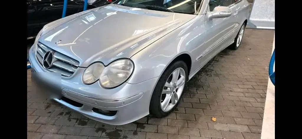 Gebraucht Mercedes CLK200 163 PS (119 kW) 2005 Silber Coupé
