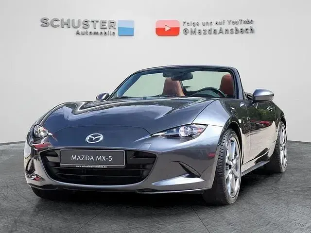 Gebraucht Mazda MX5 Kazari 184 PS (135 kW) 2023 Machine grey (metallic) Cabrio