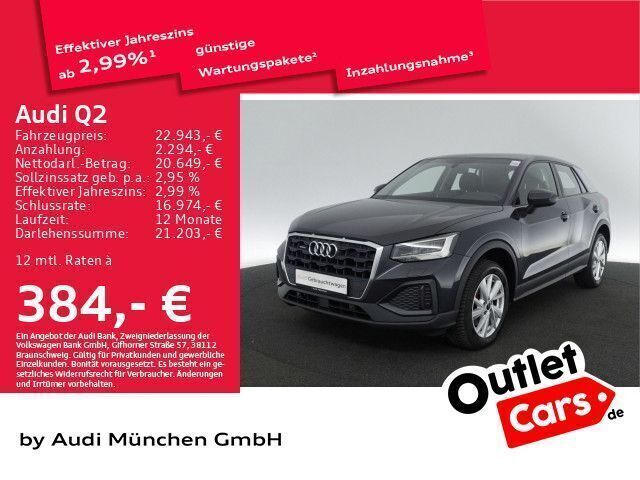 Manhattangrau metallic Gebraucht 2021 Audi Q2 Ambiente SUV | 22.943 € (Guter Preis) - Bild 1/1