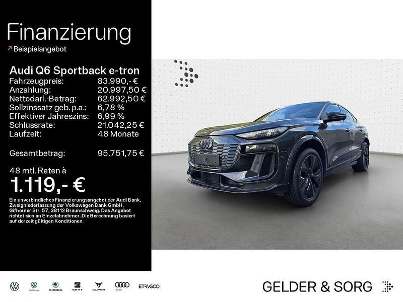 Manhattangrau metallic Neu 2025 Audi Q6 e-tron S-Line SUV | 83.990 € (Etwas zu teuer) - Bild 1/4