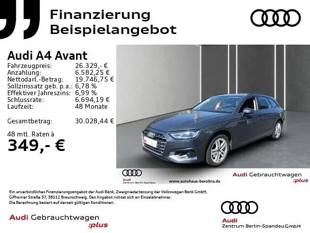 Gebraucht Audi A4 Advanced Plus 204 PS (150 kW) 2023 Grau Kombi