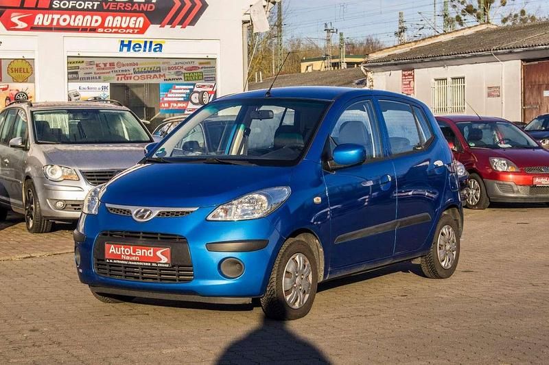 Gebraucht Hyundai i10 Classic 67 PS (49 kW) 2009 Blau Kleinwagen