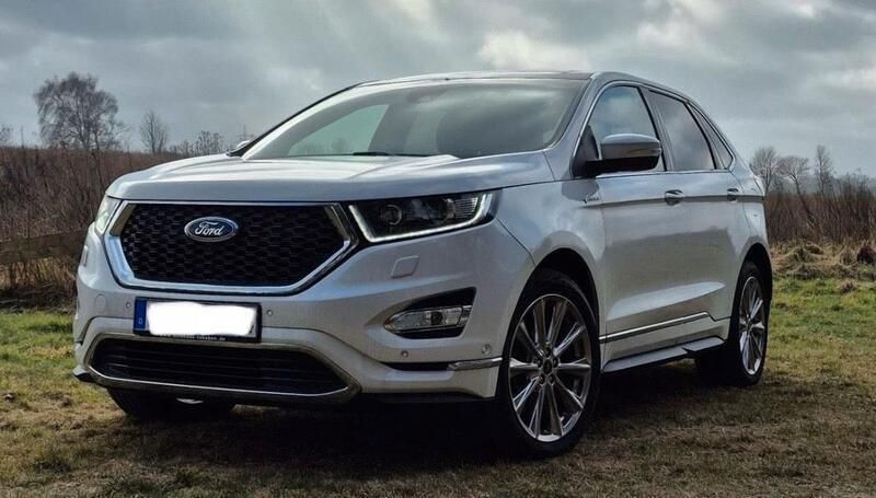 Weiß Gebraucht 2018 Ford Edge Vignale SUV | 19.999 € (Guter Preis) - Bild 1/4