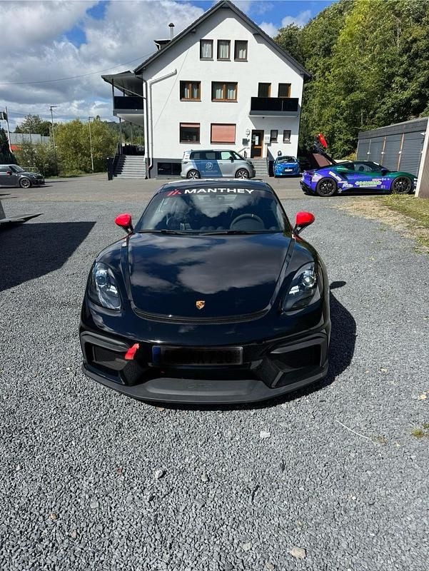 Schwarz Gebraucht 2021 Porsche Cayman GT4 Coupé | 106.000 € (Fairer Preis) - Bild 1/4
