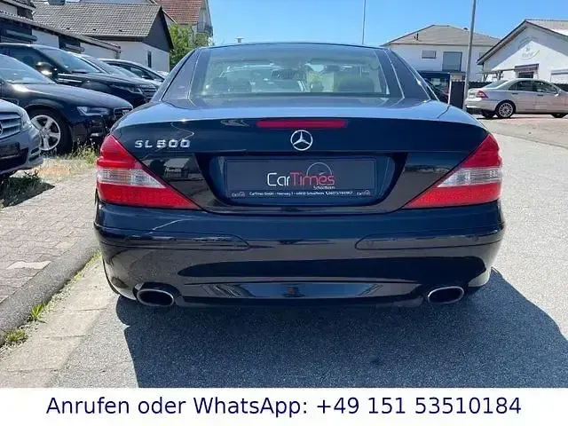 Gebraucht Mercedes SL500 388 PS (285 kW) 2006 Schwarz Cabrio