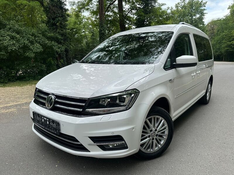Weiß Gebraucht 2020 VW Caddy Maxi Highline Van / Kleinbus | 22.890 € (Guter Preis) - Bild 1/4