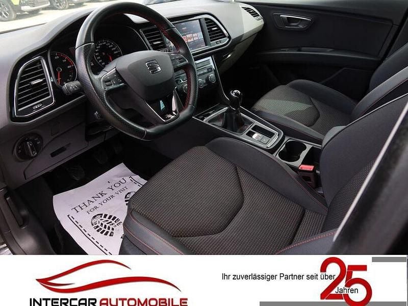 Gebraucht Seat Leon FR 125 PS (91 kW) 2018 Mitternachtsschwarz Kombi