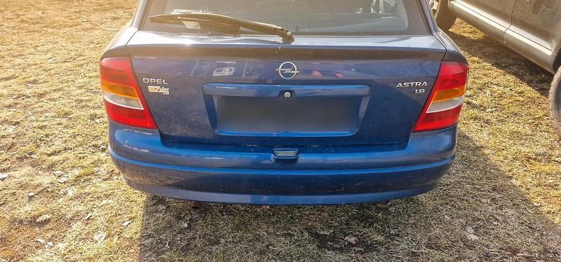 Gebraucht Opel Astra 125 PS (91 kW) 2001 Blau Limousine
