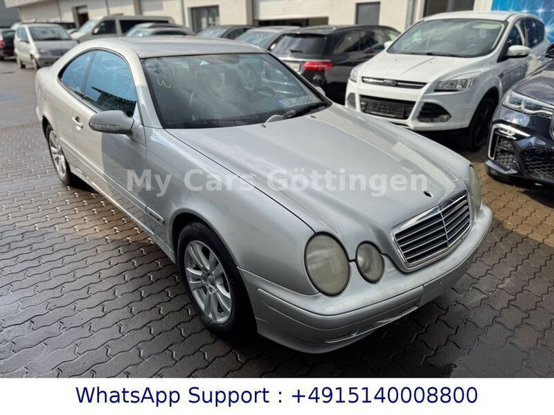 Gebraucht Mercedes CLK320 Avantgarde 218 PS (160 kW) 2000 Brilliantsilber Coupé