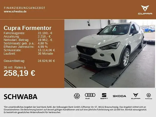 Używany Cupra Formentor 150 KM (110 kW) 2023 Biały SUV