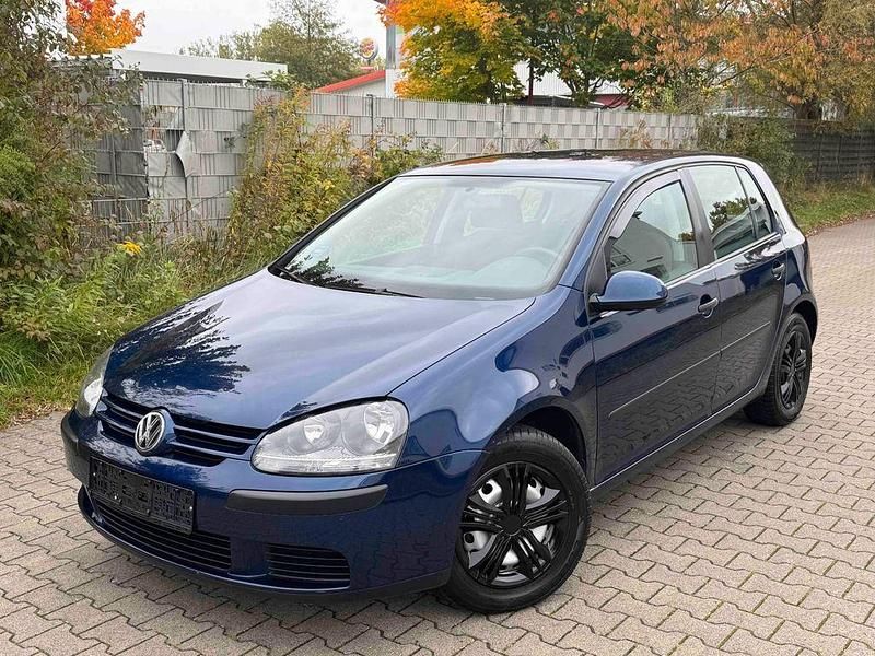 Blau Gebraucht 2004 VW Golf V Trendline Limousine | 1.490 € (Guter Preis) - Bild 1/4