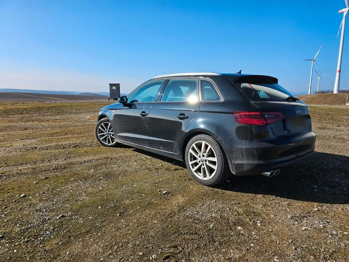 Gebraucht Audi A3 S-Line 184 PS (135 kW) 2015 Schwarz Limousine