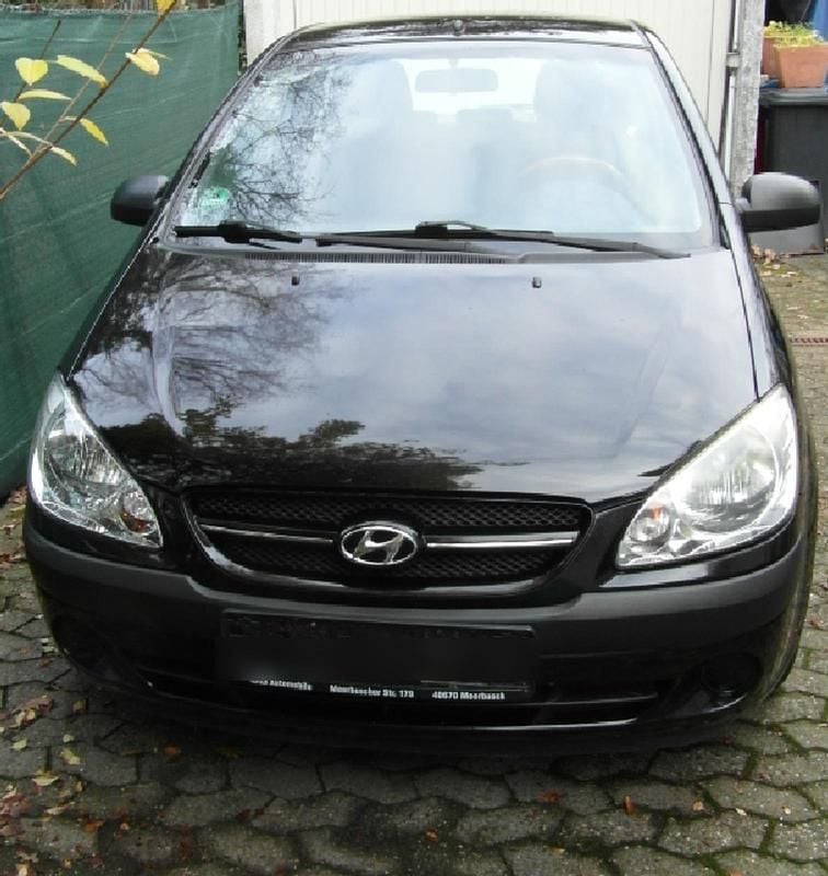 Schwarz Gebraucht 2007 Hyundai Getz Kleinwagen | 1.200 € (Guter Preis) - Bild 1/4