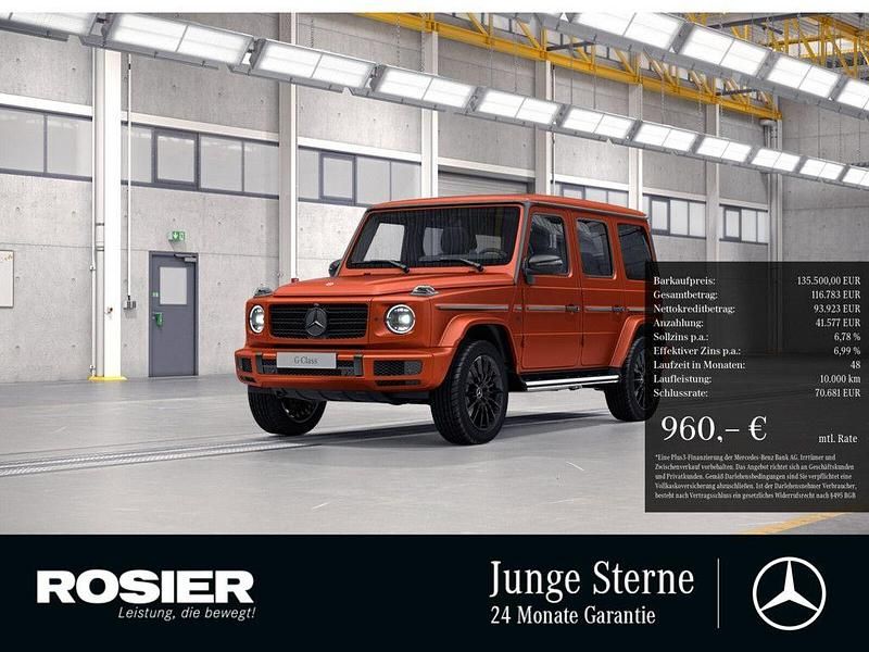 Braun / g manufaktur kupferorange magno Gebraucht 2023 Mercedes G500 AMG SUV | 135.500 € - Bild 1/4