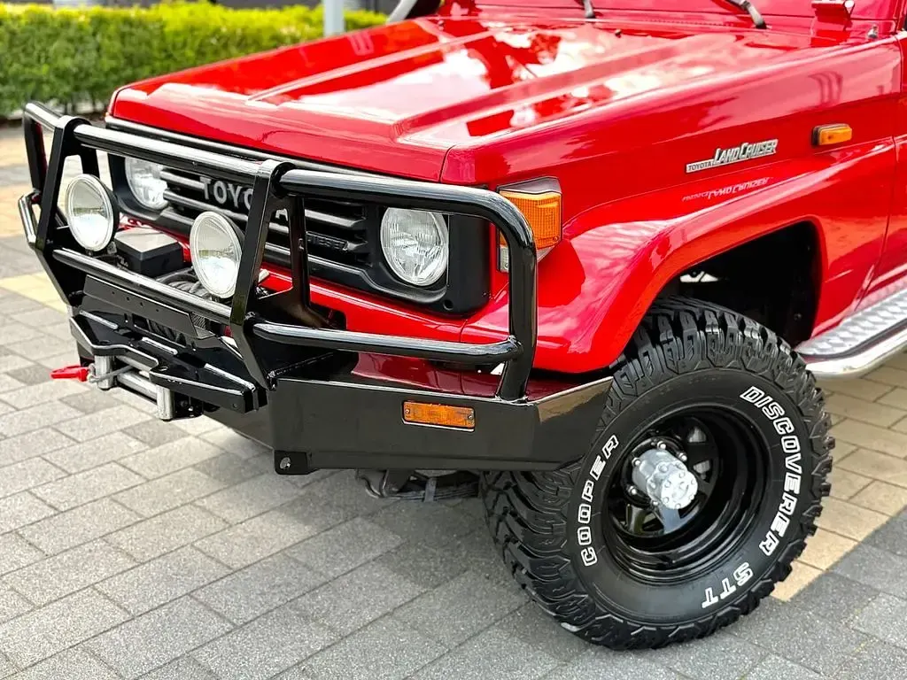 Gebraucht Toyota Land Cruiser 116 PS (85 kW) 1993 Rot SUV