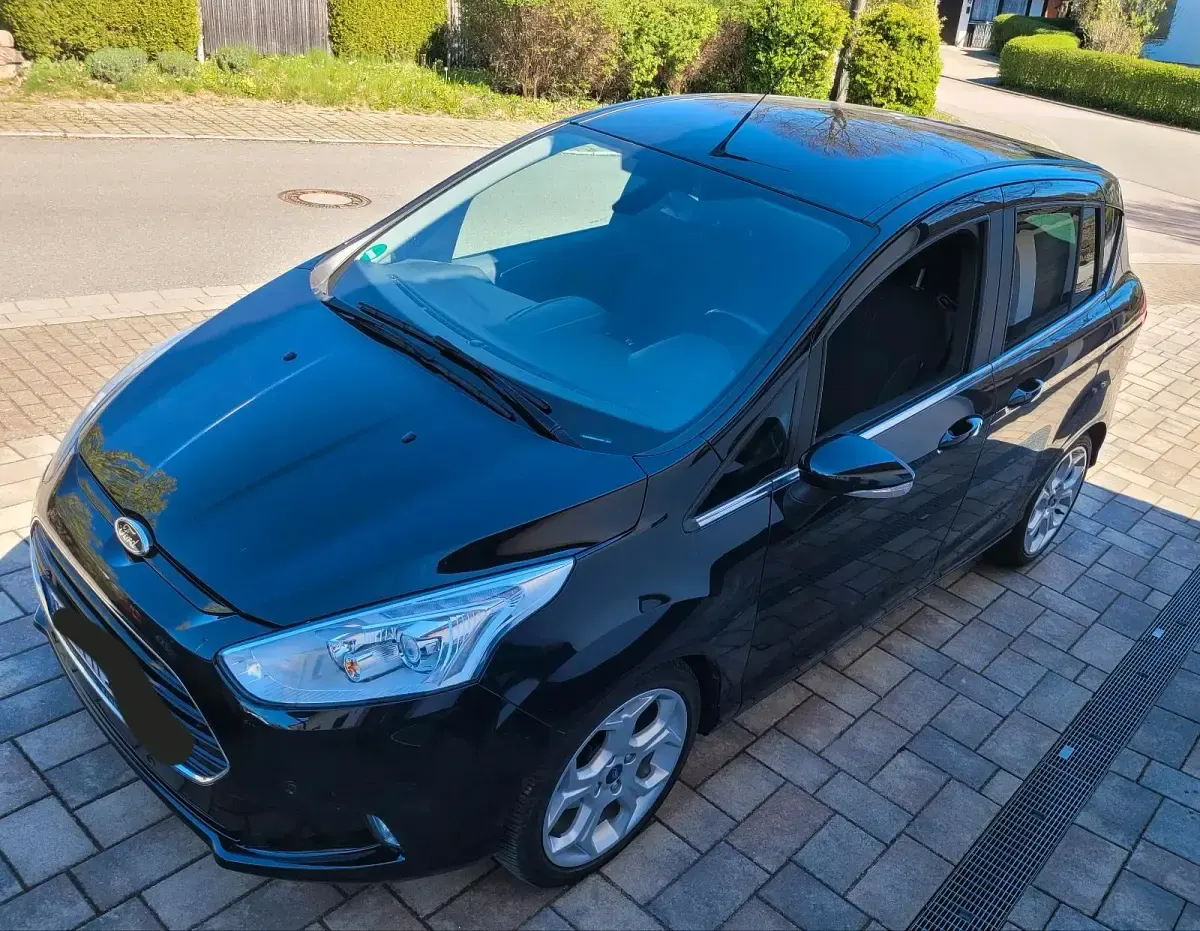 Brugt Ford B-MAX 125 HK (91 kW) 2017 Sort MPV