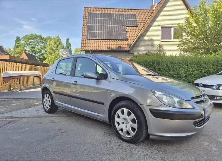 Gebraucht Peugeot 307 109 PS (80 kW) 2003 Silber Kleinwagen
