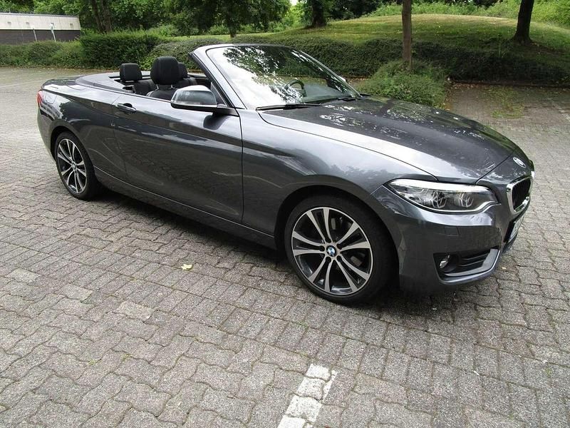 Gebraucht BMW 220 Advantage 184 PS (135 kW) 2019 Grau Cabrio