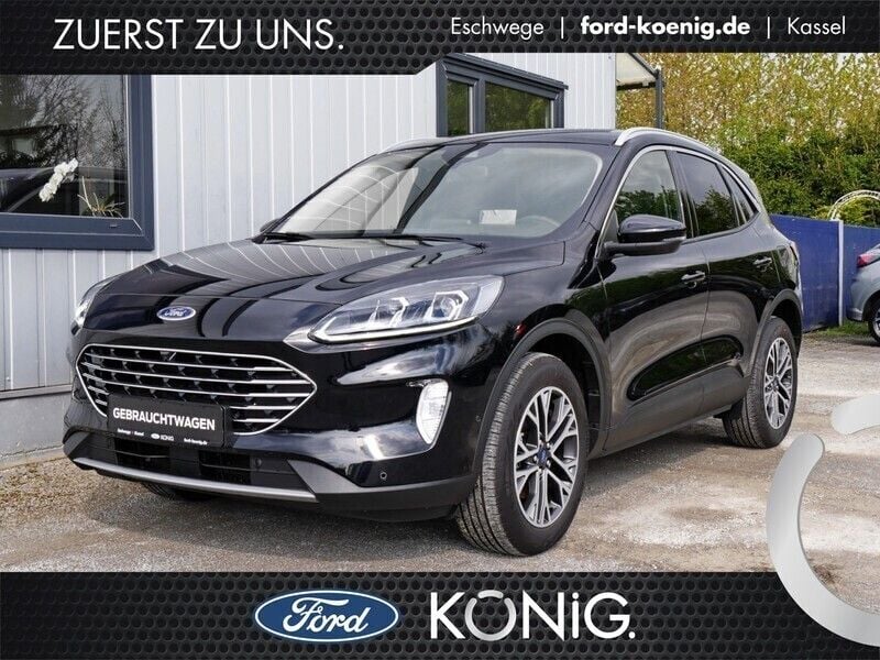 Agate black (metallic) Gebraucht 2024 Ford Kuga Titanium X SUV | 30.950 € (Superpreis) - Bild 1/4