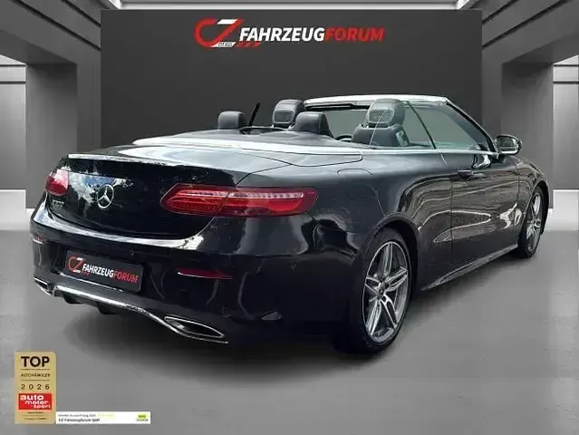 Gebraucht Mercedes E200 AMG 184 PS (135 kW) 2018 Obsidianschwarz  metalliclack Cabrio