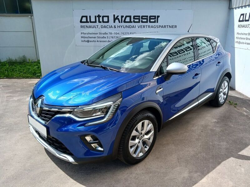 Blau Gebraucht 2022 Renault Captur Intens SUV | 21.490 € (Fairer Preis) - Bild 1/4