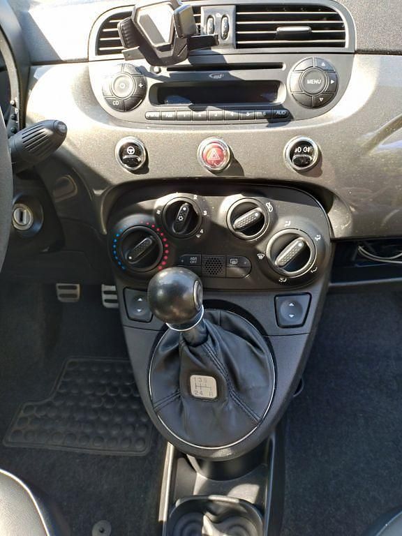 Gebraucht Fiat 500 69 PS (50 kW) 2014 Schwarz Kleinwagen