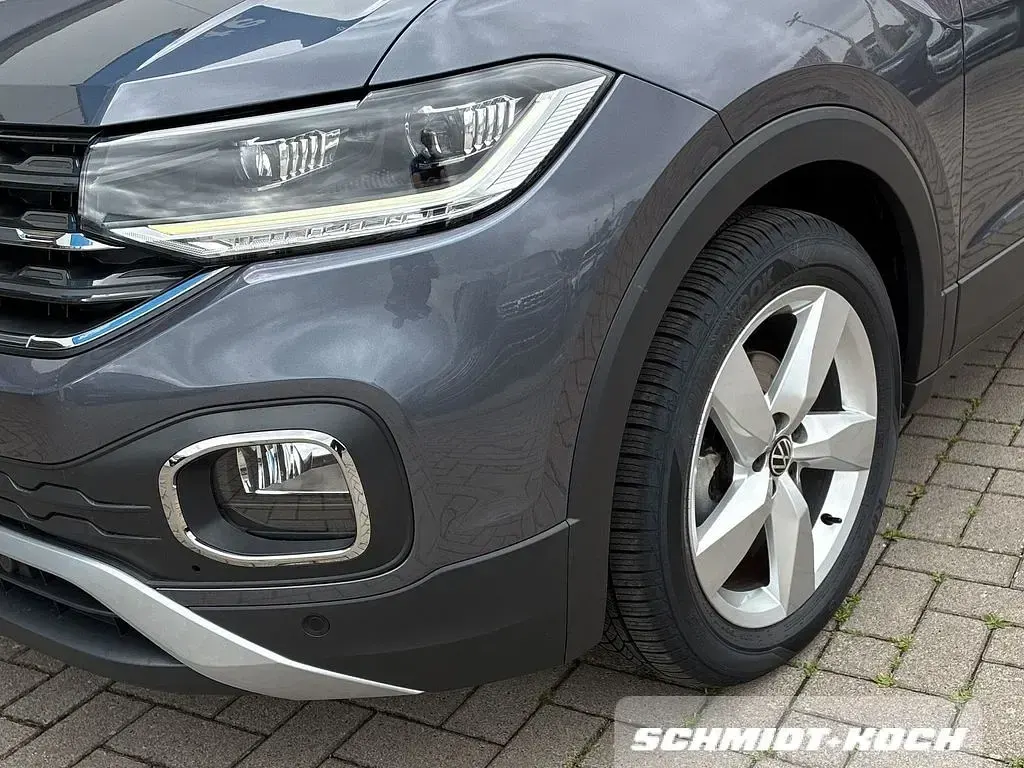 Gebraucht VW T-Cross Style 110 PS (80 kW) 2022 Rauchgrau (grau) SUV