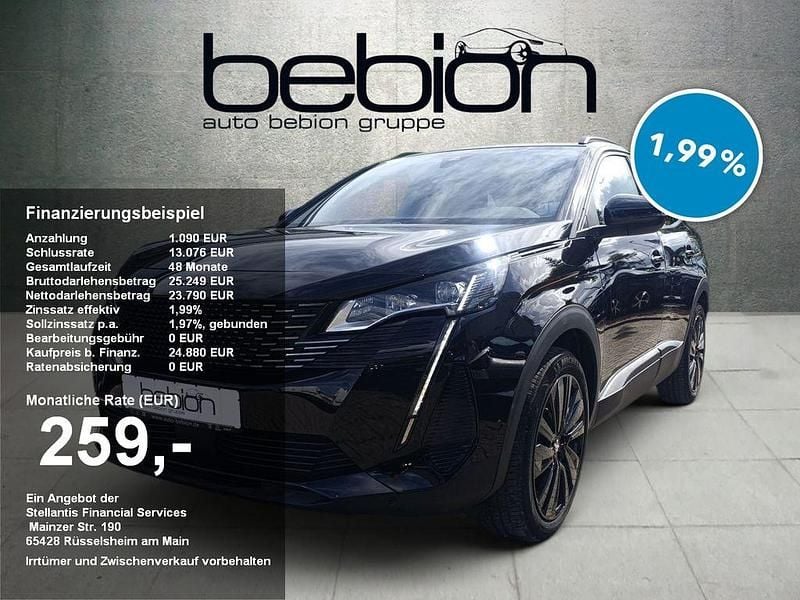 Metfa schwarz perla Gebraucht 2023 Peugeot 3008 GT SUV | 24.880 € (Fairer Preis) - Bild 1/4