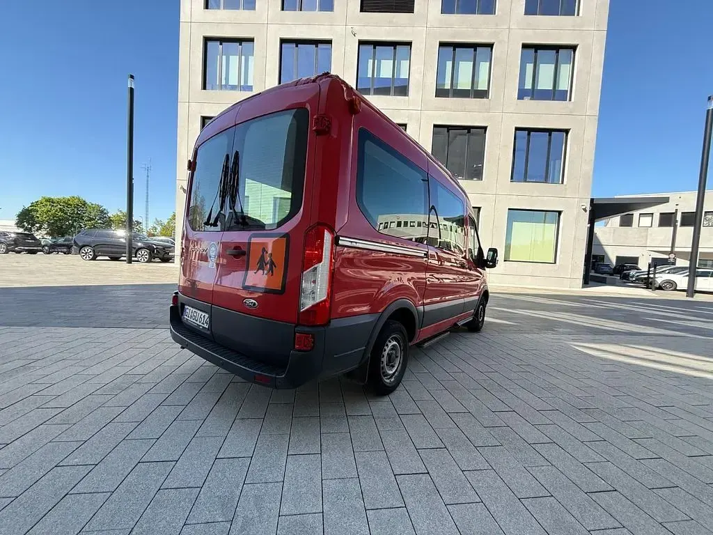 Usata Ford Transit 101 CV (74 kW) 2016 Rosso Station wagon