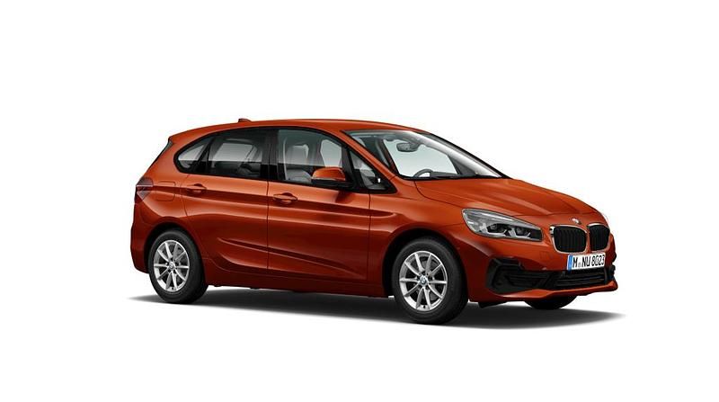 Gebraucht BMW 218 Active Tourer Advantage 150 PS (110 kW) 2021 Sunset orange Van / Kleinbus