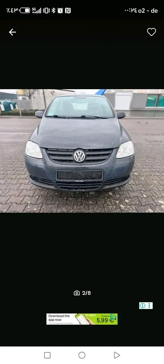 Brugt VW Fox 75 HK (55 kW) 2008 Sort Hatchback