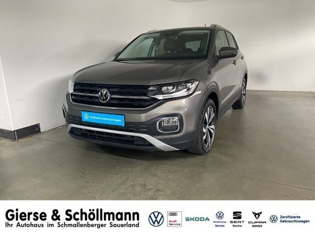 Gebraucht VW T-Cross Style 116 PS (85 kW) 2019 Limestone grey metallic (metallic) SUV