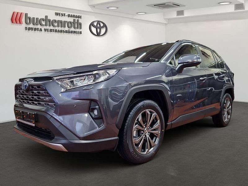 Grau Gebraucht 2024 Toyota RAV4 Hybrid Team SUV | 46.390 € (Teuer) - Bild 1/4