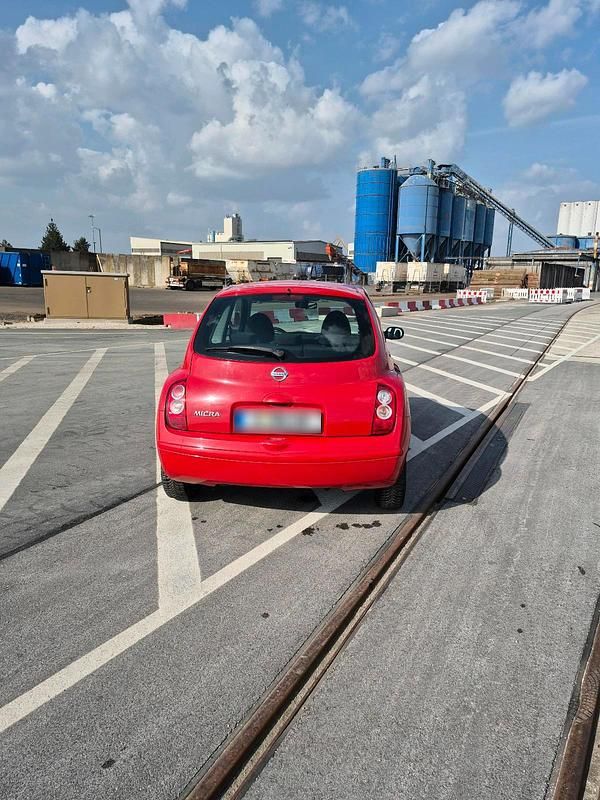 Gebraucht Nissan Micra 65 PS (47 kW) 2008 Rot Kleinwagen