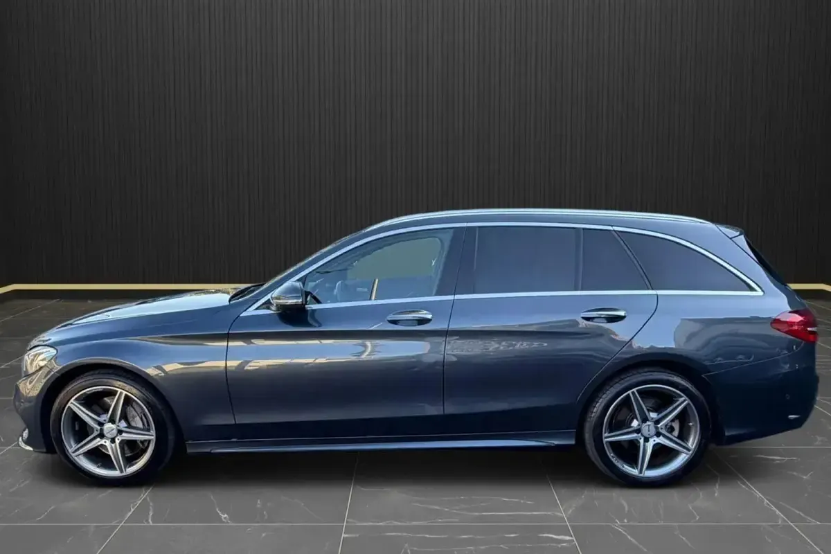 Gebraucht Mercedes C250 AMG line 204 PS (150 kW) 2015 Grau Kombi