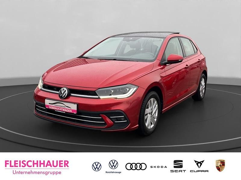 Gebraucht VW Polo Style 95 PS (69 kW) 2022 Rot Kleinwagen