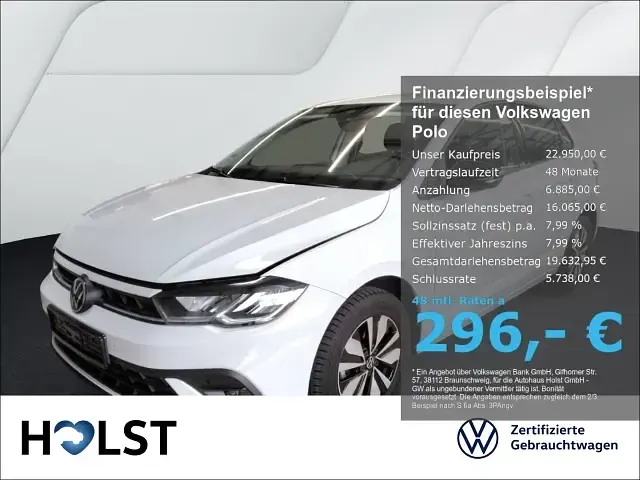 Gebraucht VW Polo Goal 116 PS (85 kW) 2025 Kleinwagen