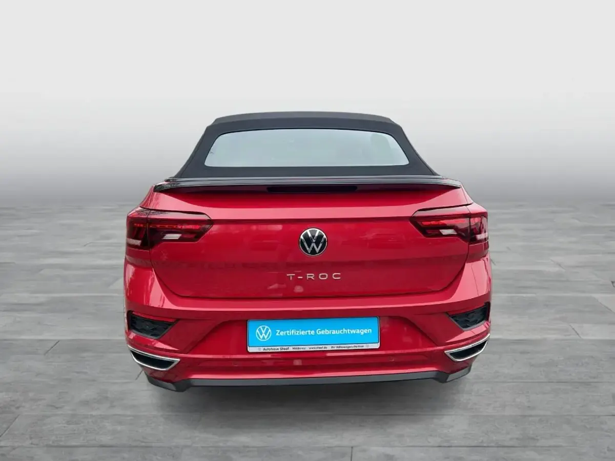 Gebraucht VW T-Roc Cabriolet R-line 150 PS (110 kW) 2021 Cabrio