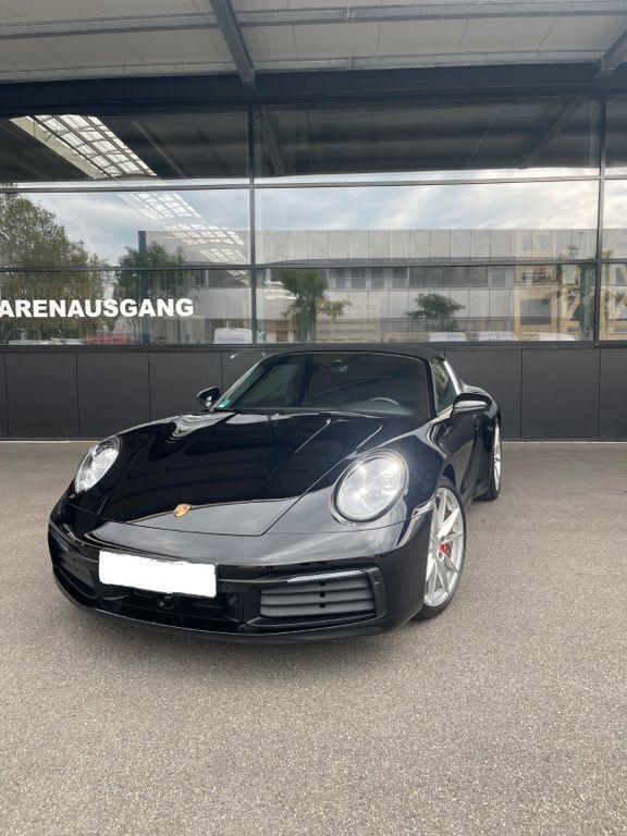 Schwarz Gebraucht 2021 Porsche 911 Targa 4S Cabrio | 144.911 € (Superpreis) - Bild 1/4