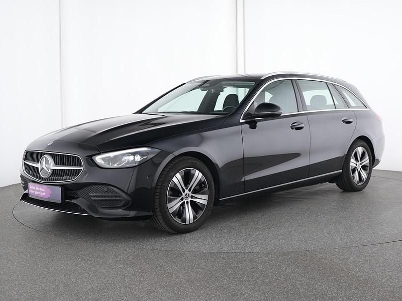 Schwarz Gebraucht 2023 Mercedes C200 Avantgarde Limousine | 28.303 € (Superpreis) - Bild 1/4