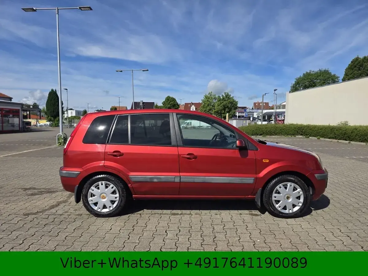 Gebraucht Ford Fusion 80 PS (58 kW) 2005 Rot Kleinwagen