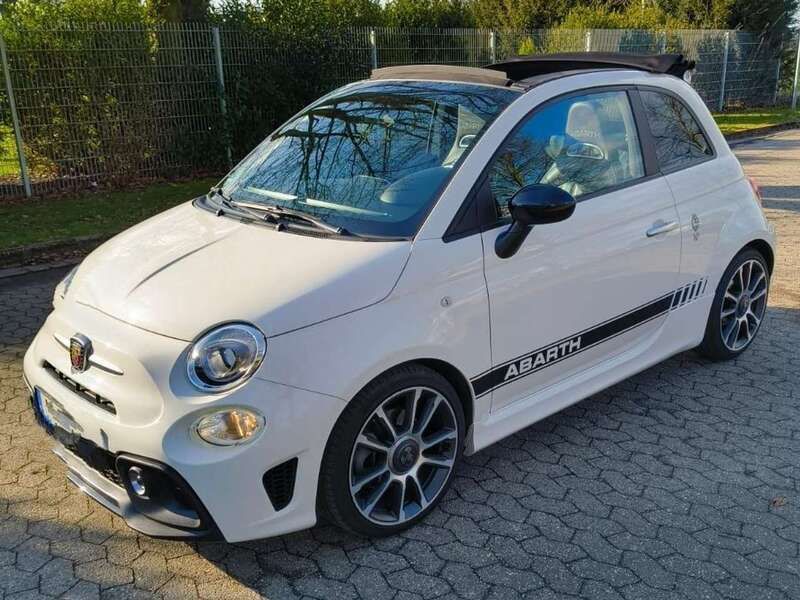Weiß Gebraucht 2020 Abarth 595C Cabrio | 18.400 € (Fairer Preis) - Bild 1/4