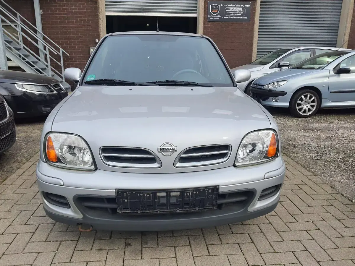 Brugt Nissan Micra 60 HK (44 kW) 2002 Sølv Hatchback