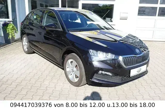 Gebraucht Skoda Scala Ambition 110 PS (80 kW) 2023 Schwarz Kleinwagen