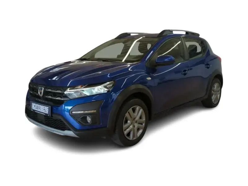 Blau Gebraucht 2022 Dacia Sandero Stepway Kleinwagen | 15.780 € (Fairer Preis) - Bild 1/4