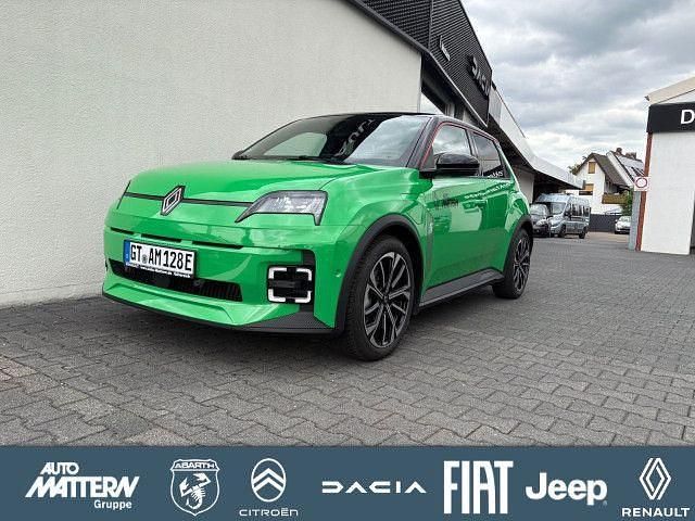 Pop green dach schwarz Gebraucht 2024 Renault R5 Komfort Kleinwagen | 32.290 € - Bild 1/4