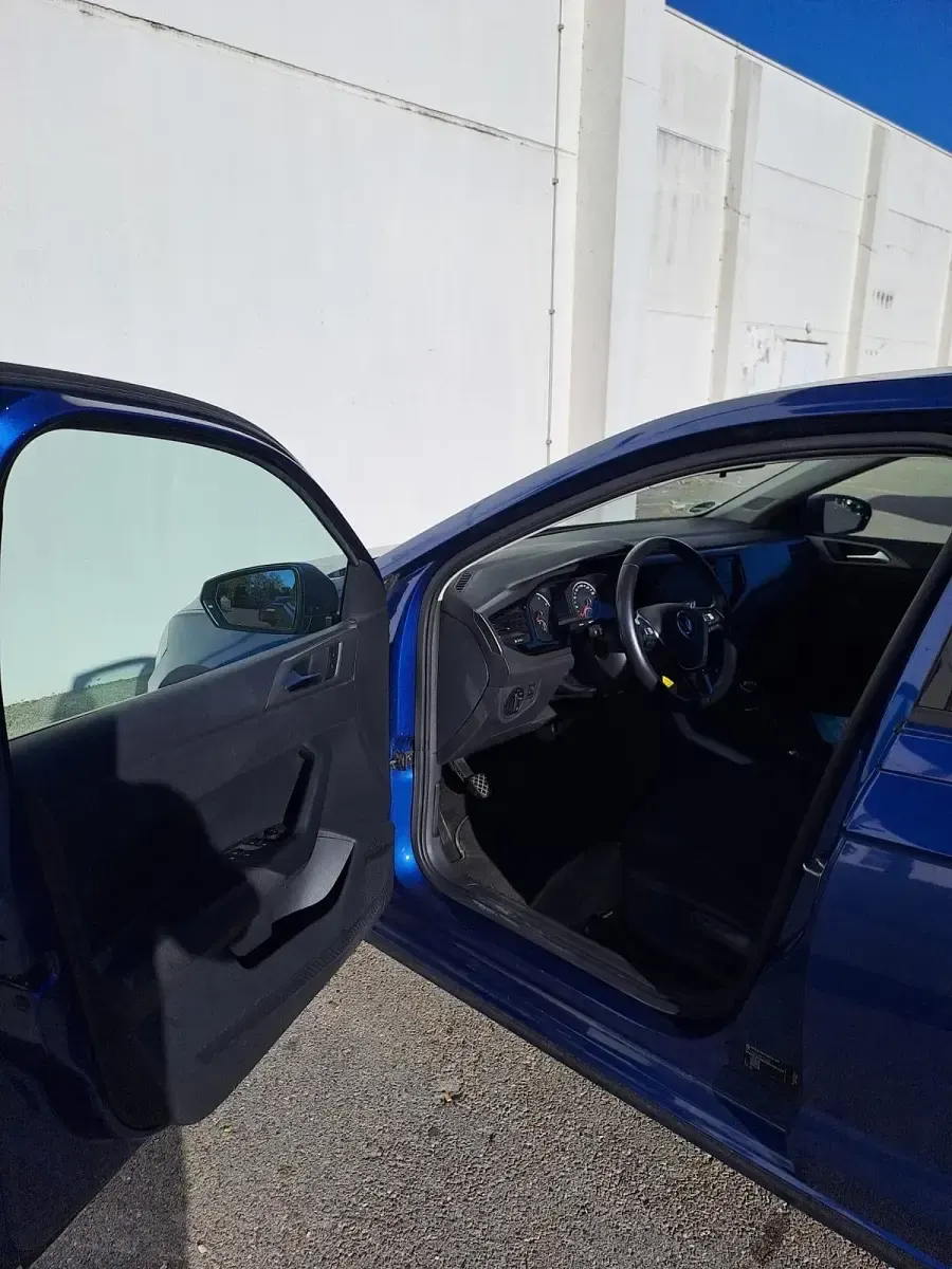Gebraucht VW Polo 95 PS (69 kW) 2021 Blau Kleinwagen