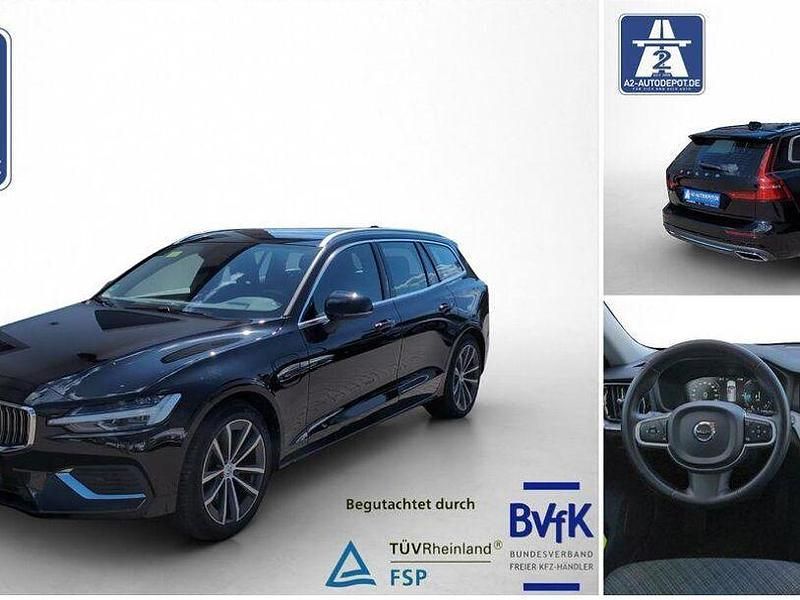 Schwarz Gebraucht 2021 Volvo V60 Inscription Kombi | 26.950 € (Guter Preis) - Bild 1/4