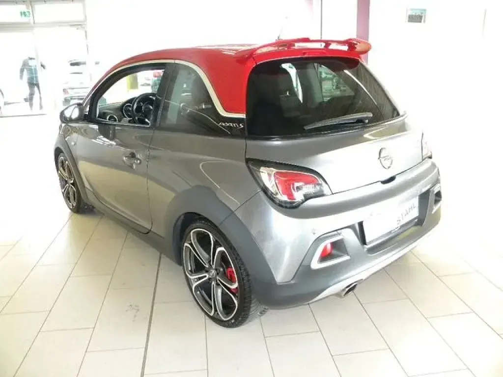 Gebraucht Opel Adam 150 PS (110 kW) 2017 Licht grau/dach rot (metallic) Kleinwagen