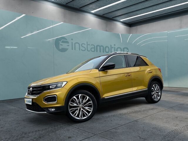 Gebraucht VW T-Roc IQ Drive 150 PS (110 kW) 2019 Gelb SUV